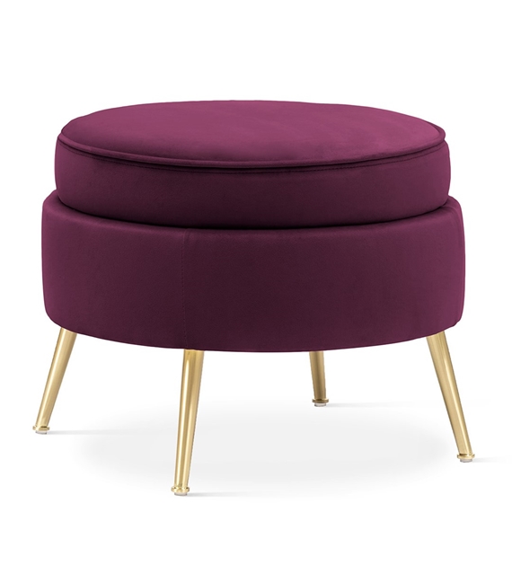 AT HELKA Több színben elegáns Puff és lábtartó