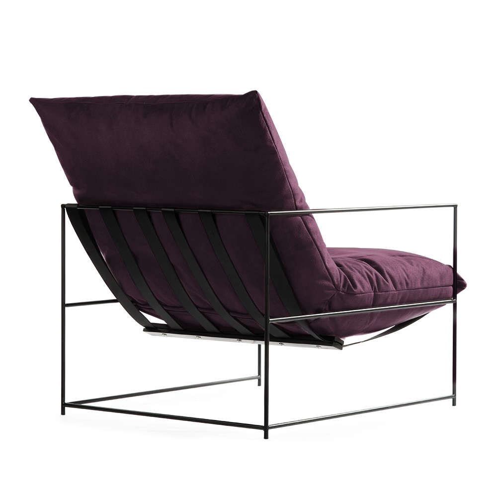 AT LOREN Kék elegáns Kárpitos beltéri szék