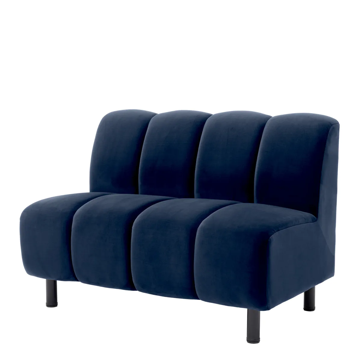 EH HILLMAN Kék elegáns Beltéri pad