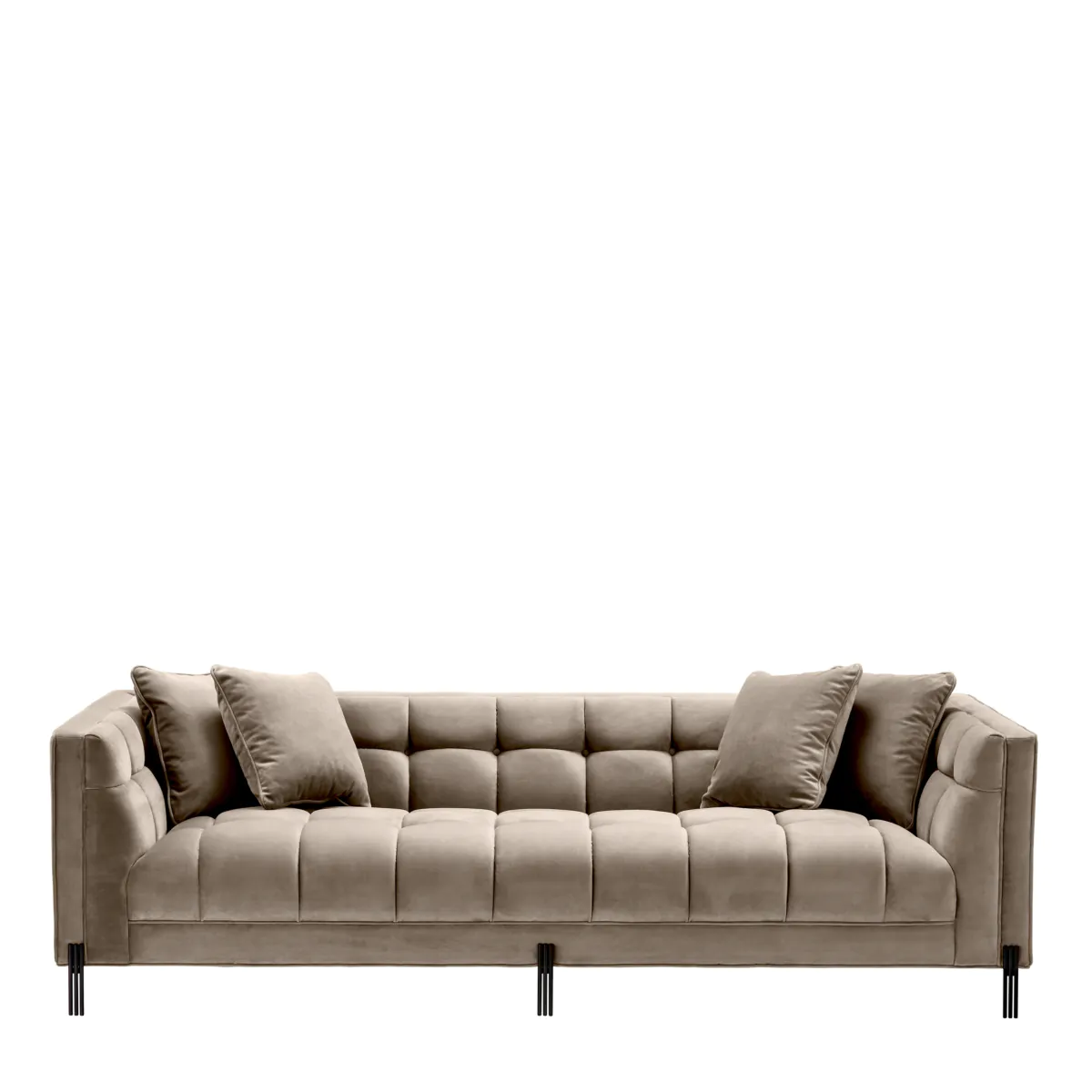 EH SIENNA Szürke design Dívány