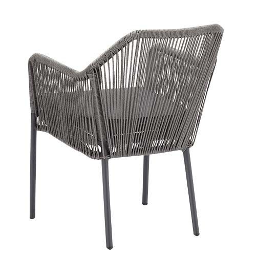 KJ BALERY Barna modern Rattan kültéri szék