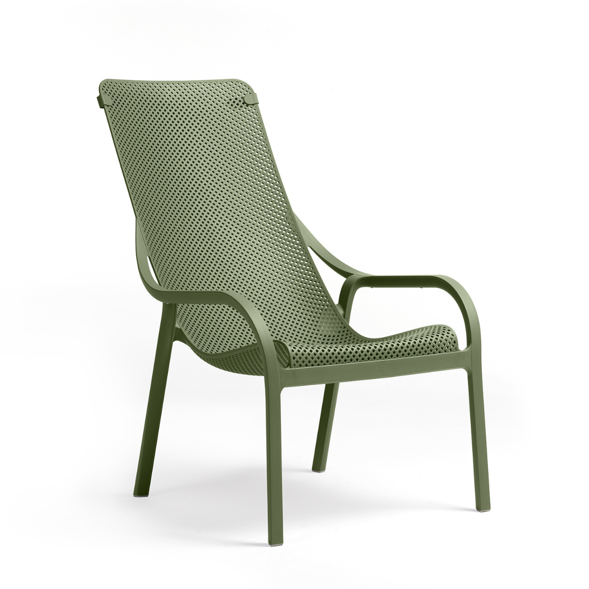 NARDI NET LOUNGE Szürke design Műanyag kültéri szék