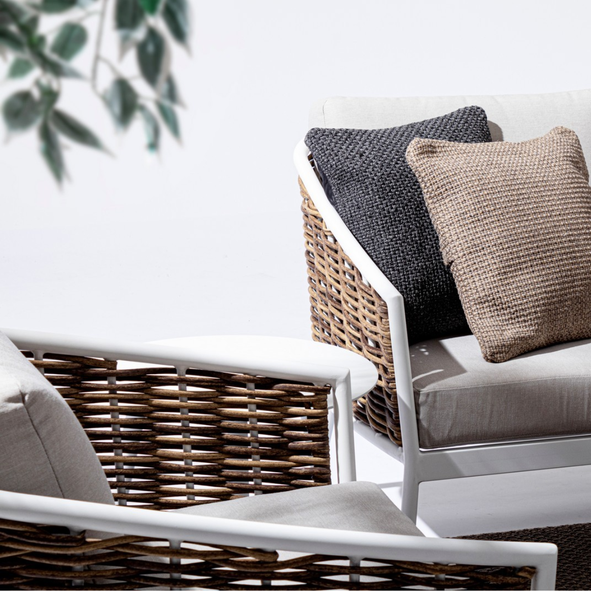 BT MIRABELL Szürke modern Kültéri lounge szett