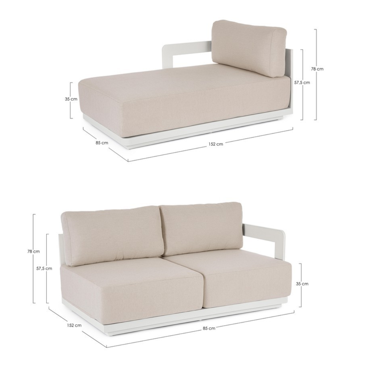 Kültéri lounge szett
