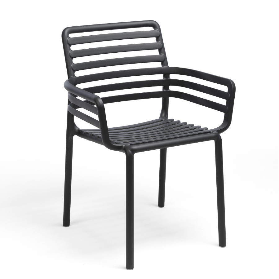 NARDI DOGA Fehér design Műanyag kültéri szék