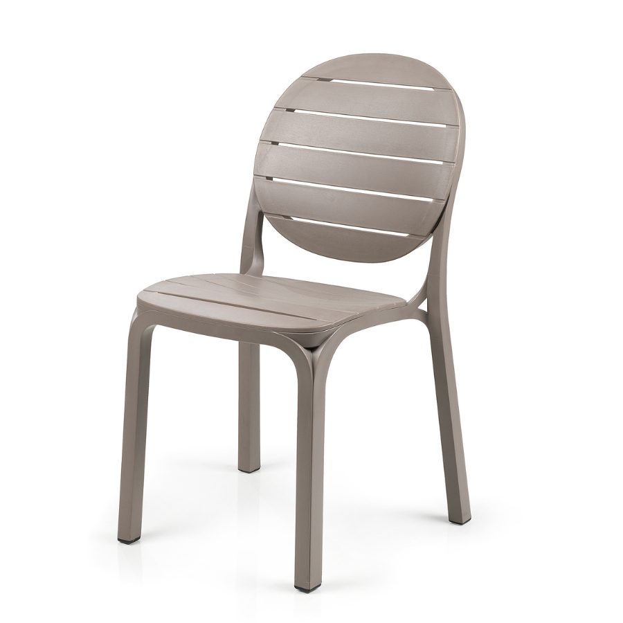 NARDI ERICA Barna design Műanyag kültéri szék