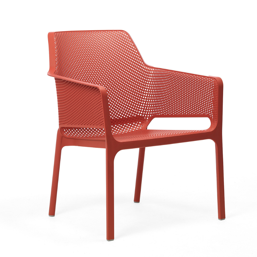 NARDI NET RELAX Szürke minimalista Műanyag kültéri szék