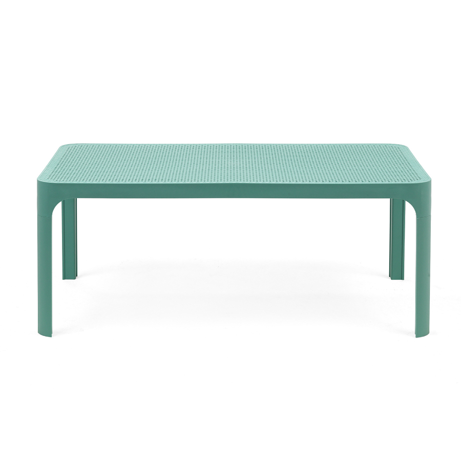 NARDI NET TABLE Sárga design Kültéri komplett asztal