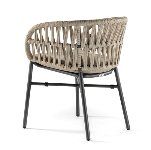 GR TAHITI Szürke design Polirattan kültéri szék