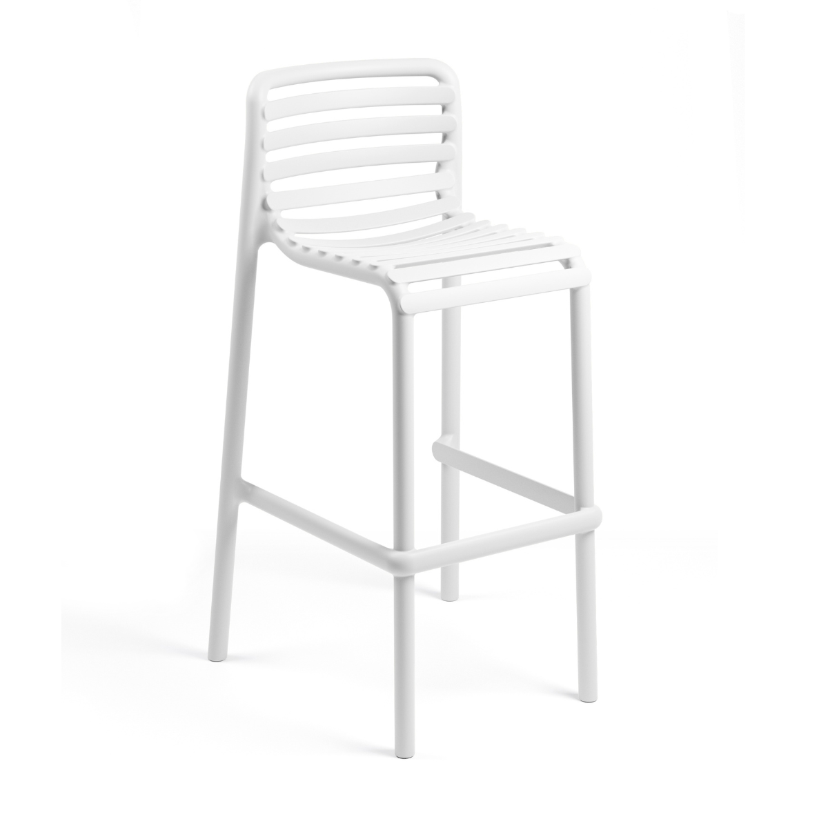 NARDI DOGA STOOL Zöld modern Műanyag kültéri bárszék