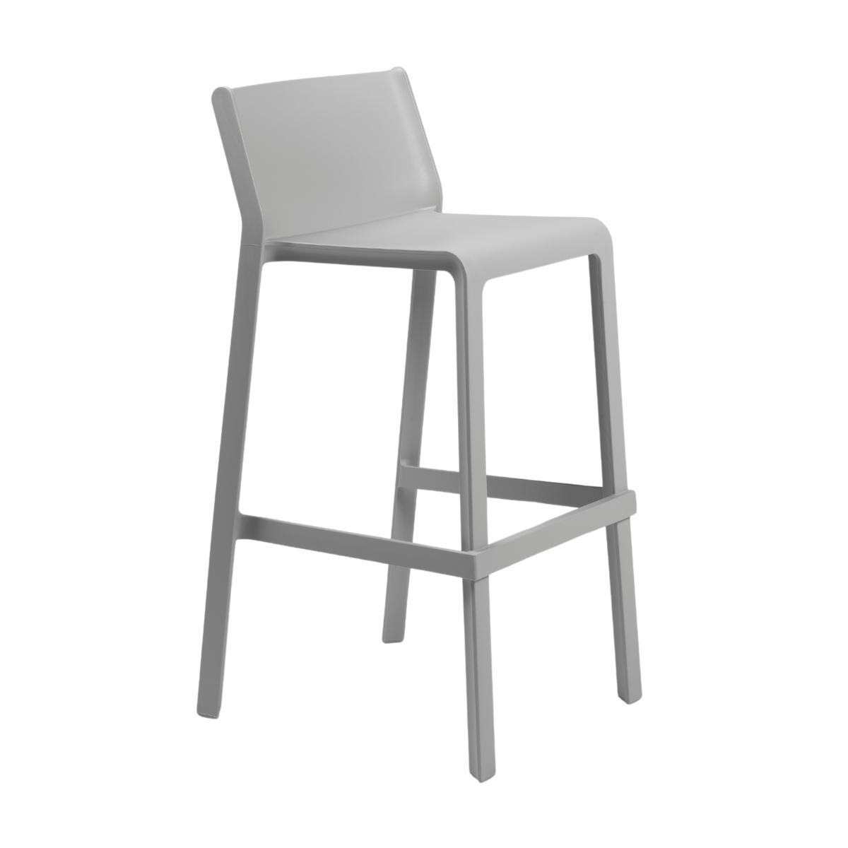 NARDI TRILL STOOL Taupe design Műanyag kültéri bárszék