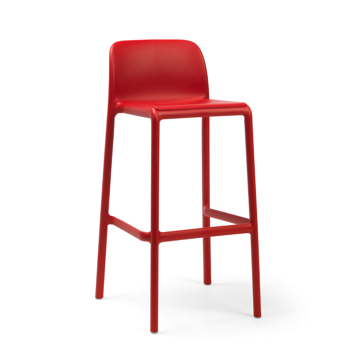 NARDI FARO Antracit design Műanyag kültéri bárszék
